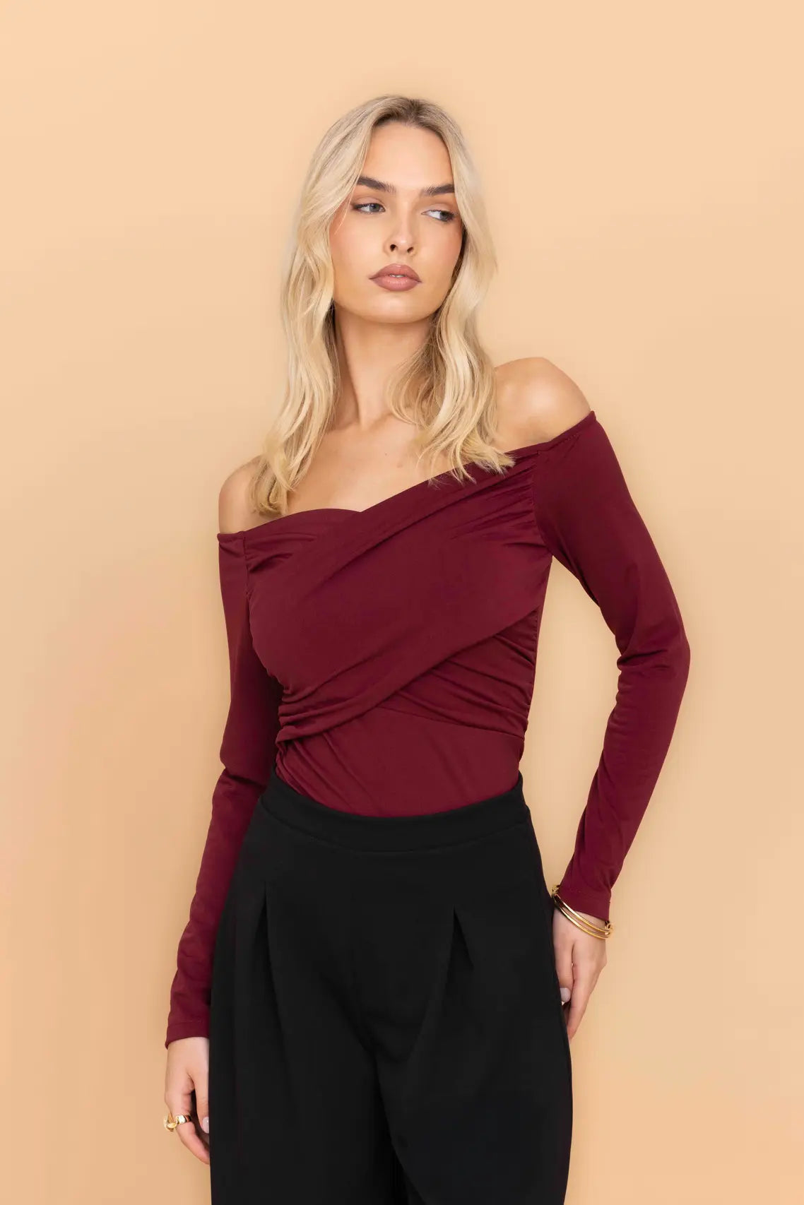 HALLE Wine Bodysuit