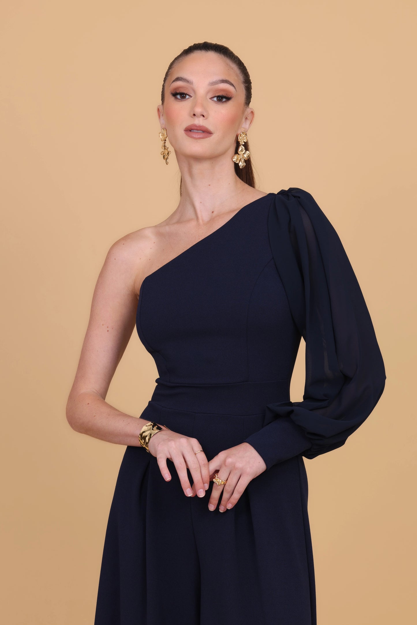 EMILIE Navy Jumpsuit