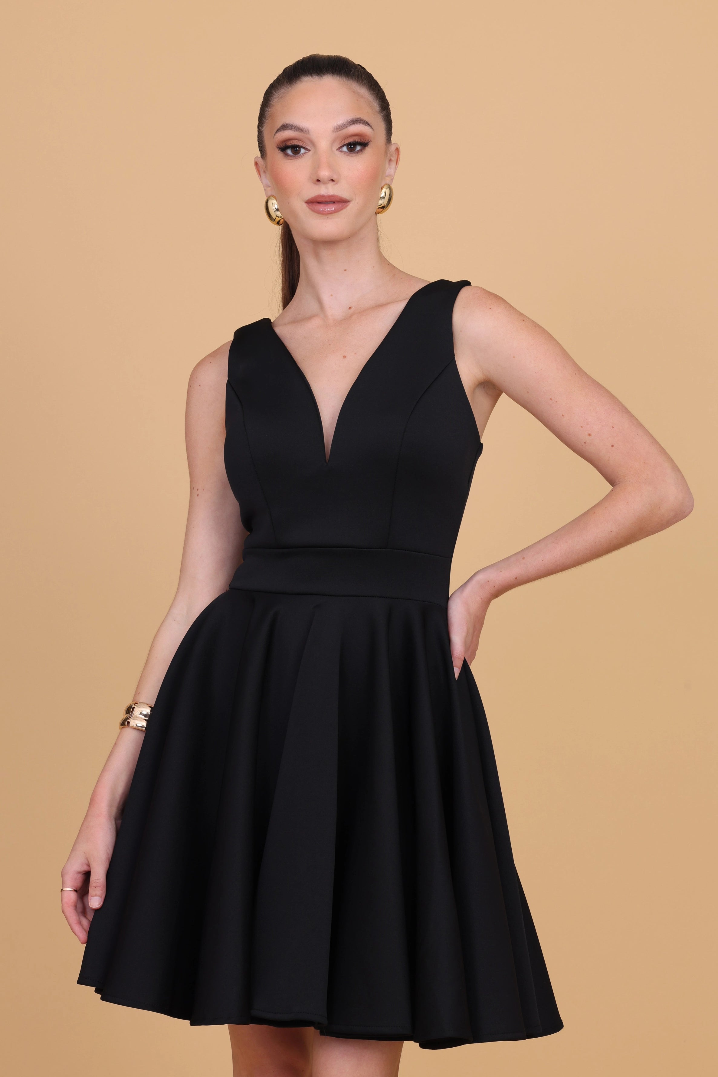 black skater dress Skater Dresses | Fit & Flare Dresses | A-Line Dress