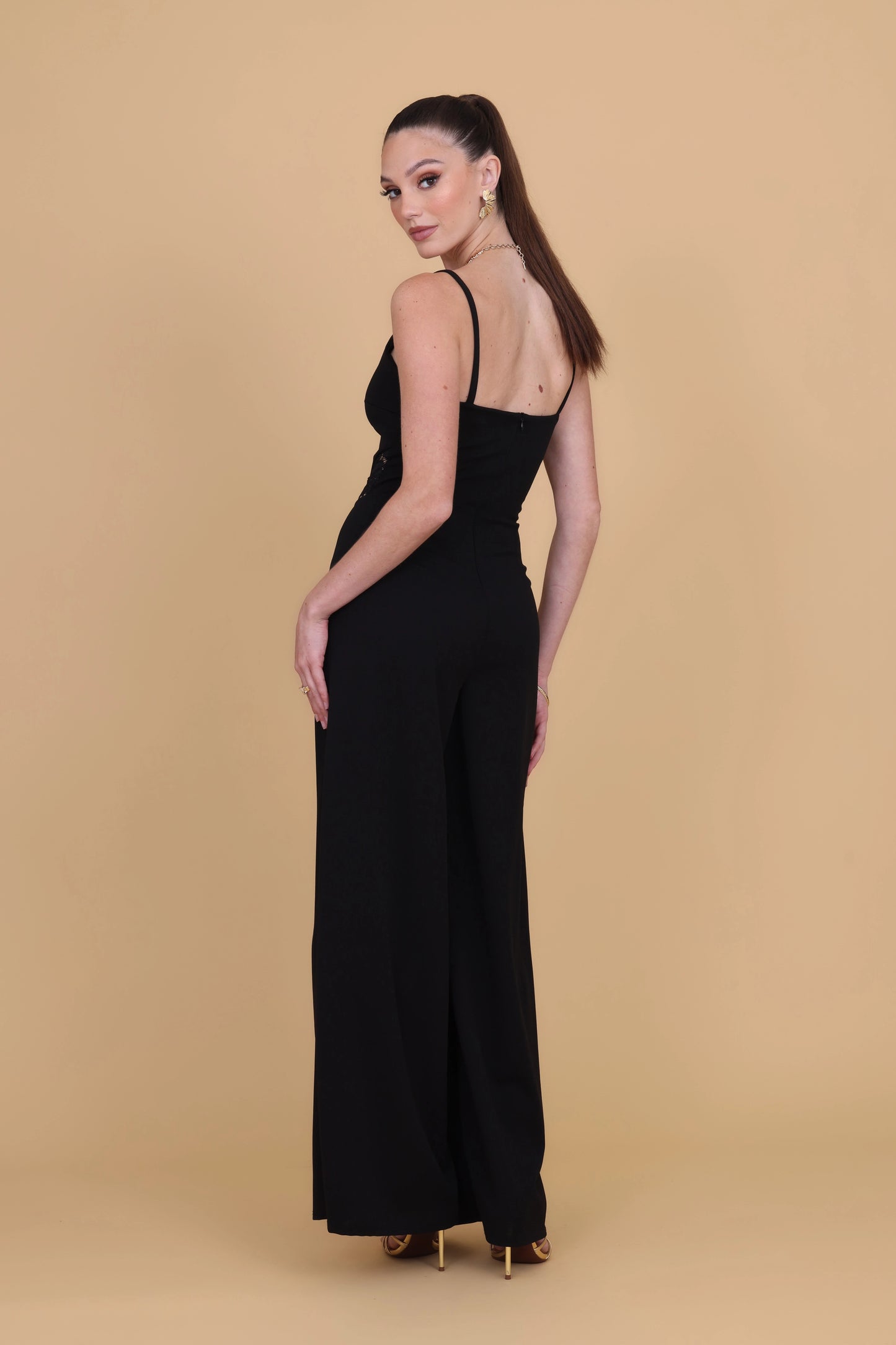 LYDIA Black Jumpsuit