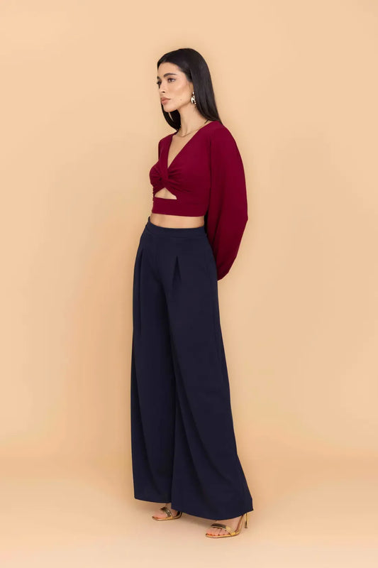 BUZZ Marineblaue Hose