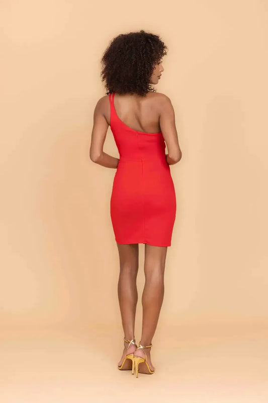 VALENCIA Rotes Minikleid