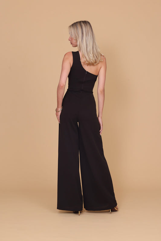 FLEUR Dunkelbrauner Overall