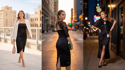 How to Style a Black Dress-WalG London