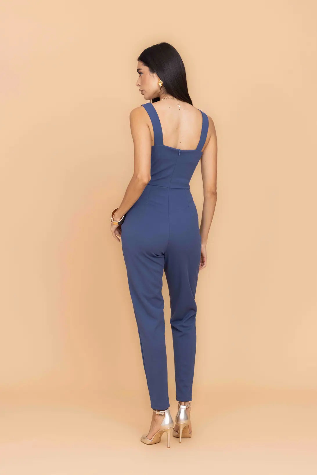 OLIVIA Indigo Blue Jumpsuit