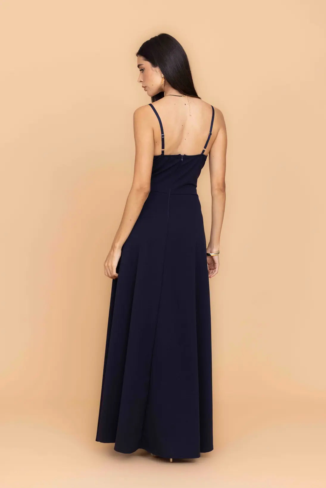 ANNIE Navy Maxi Dress