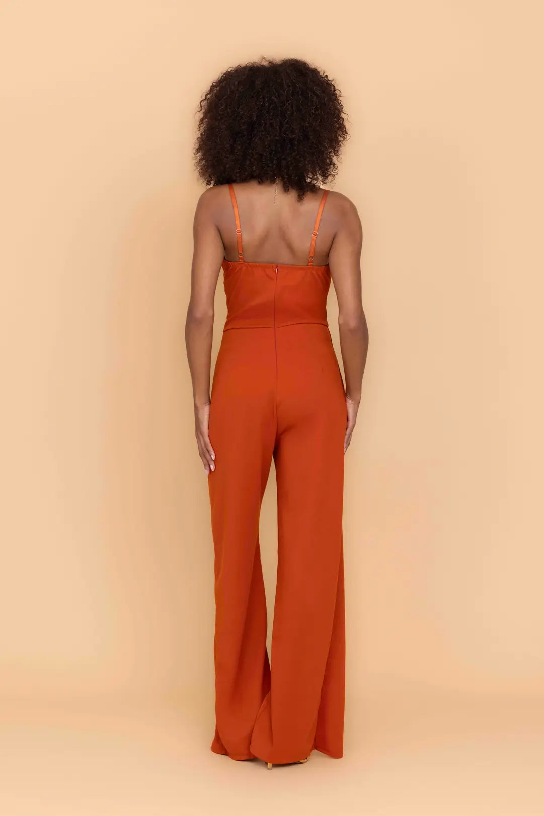 DANDY Burnt Orange Jumpsuit