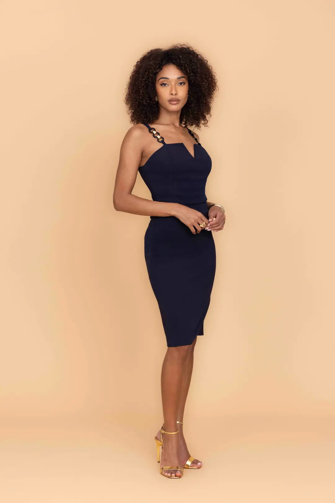 RUE Navy Mini Dress
