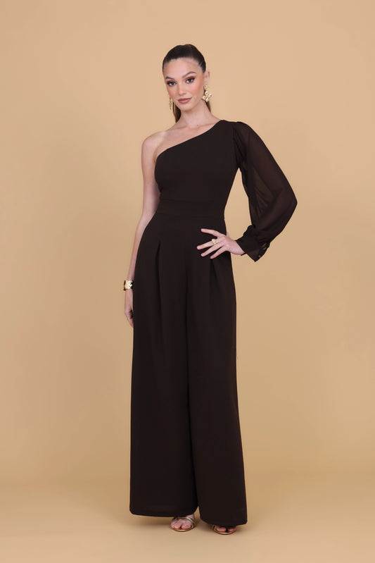 ASH Dark Brown Jumpsuit