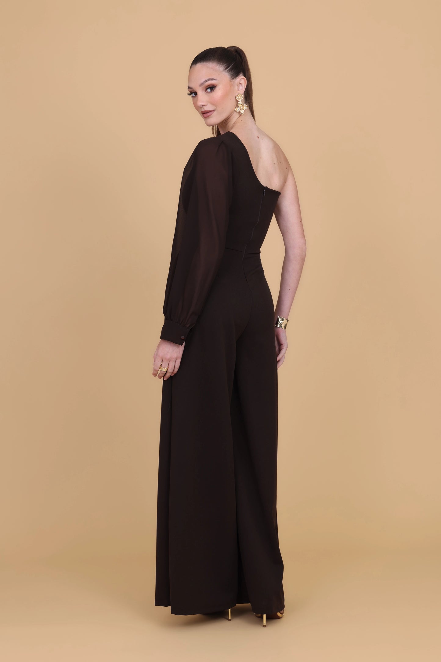 ASH Dark Brown Jumpsuit
