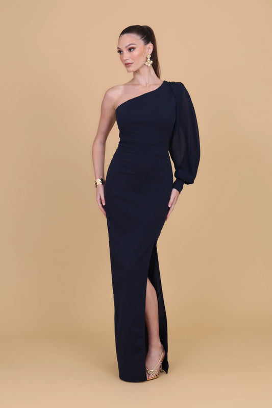 EMILY Navy Maxi Dress