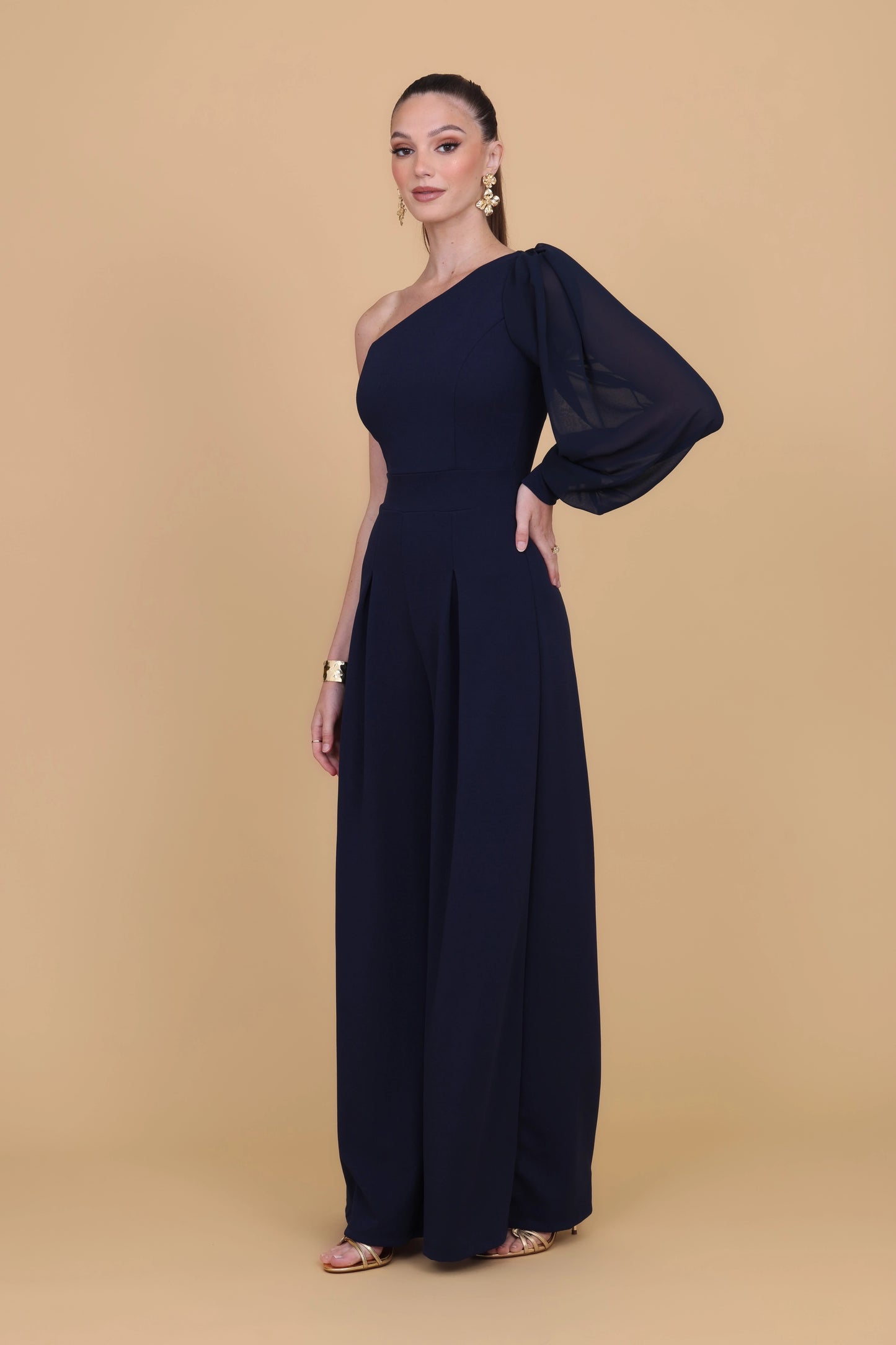 EMILIE Navy Jumpsuit