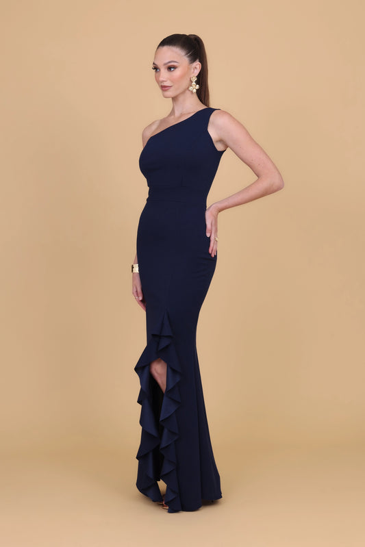 MILLY Navy Maxi Dress