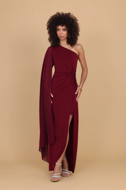 ANNABELLA Wine Maxi Dress
