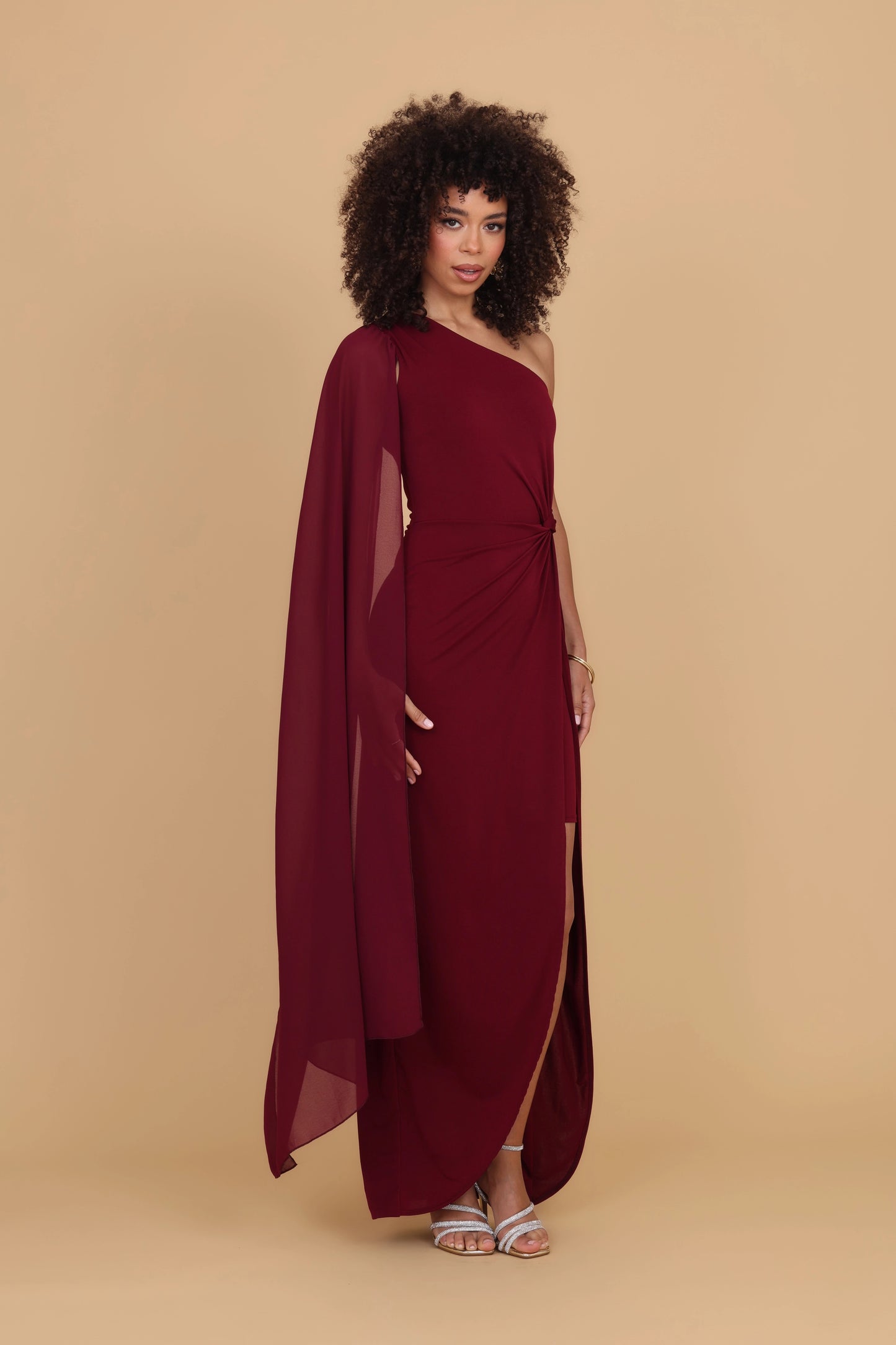 ANNABELLA Wine Maxi Dress