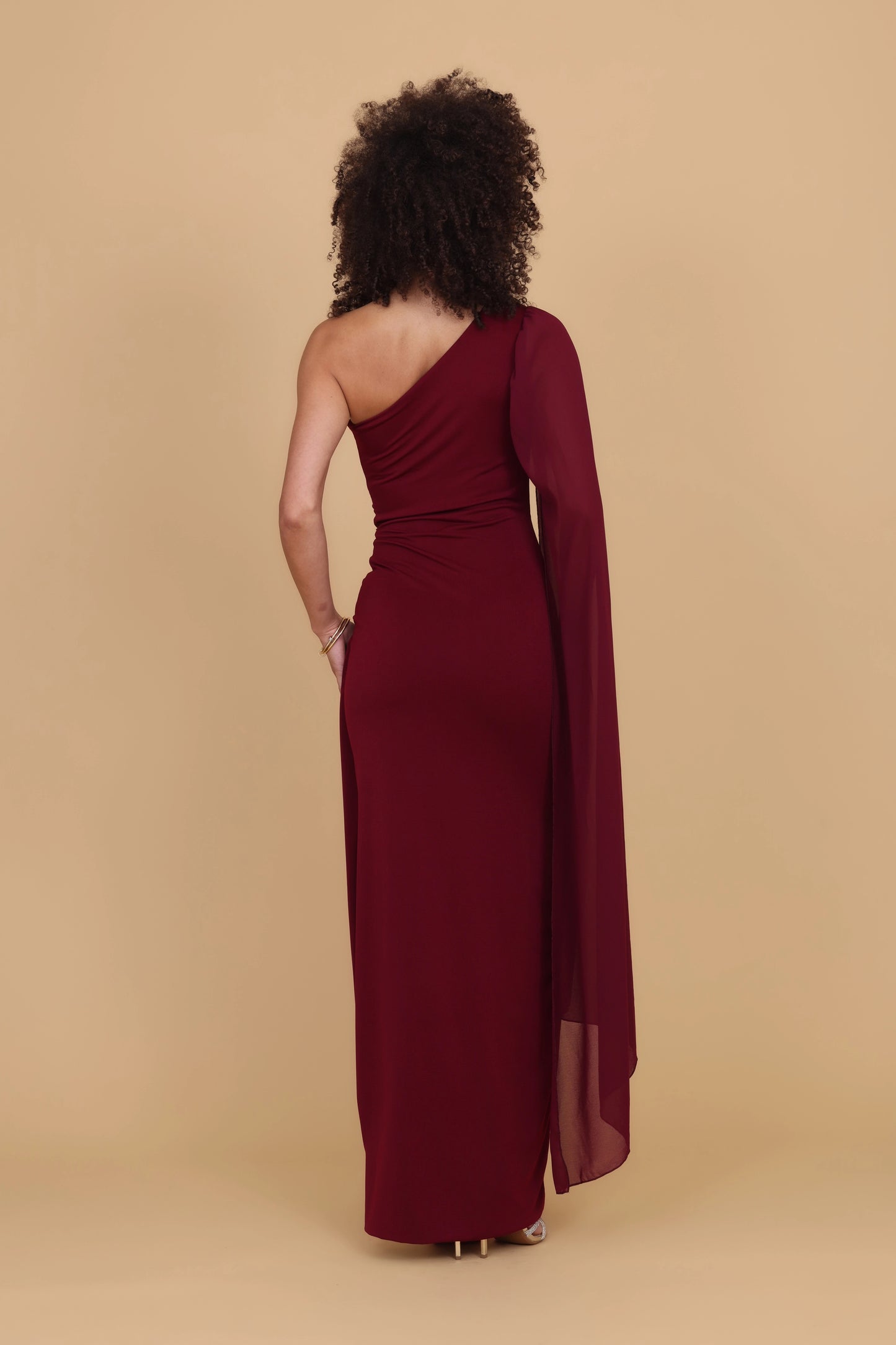 ANNABELLA Wine Maxi Dress