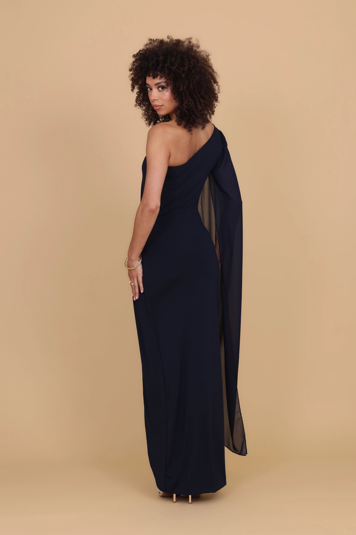 ANNABELLA Marineblaues Maxikleid