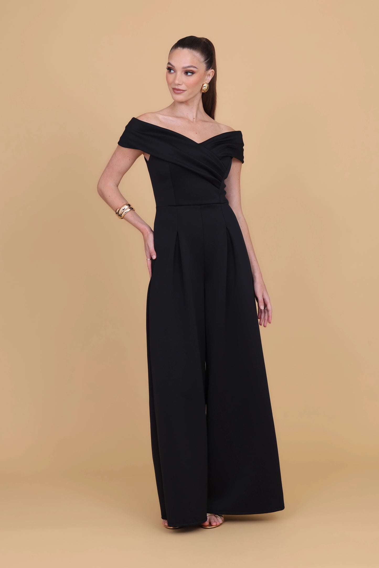 AMBER Black Jumpsuit