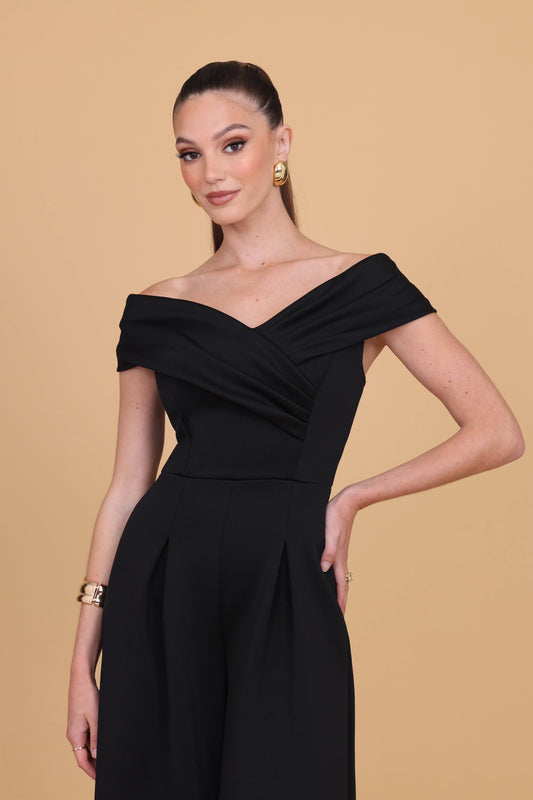 AMBER Black Jumpsuit