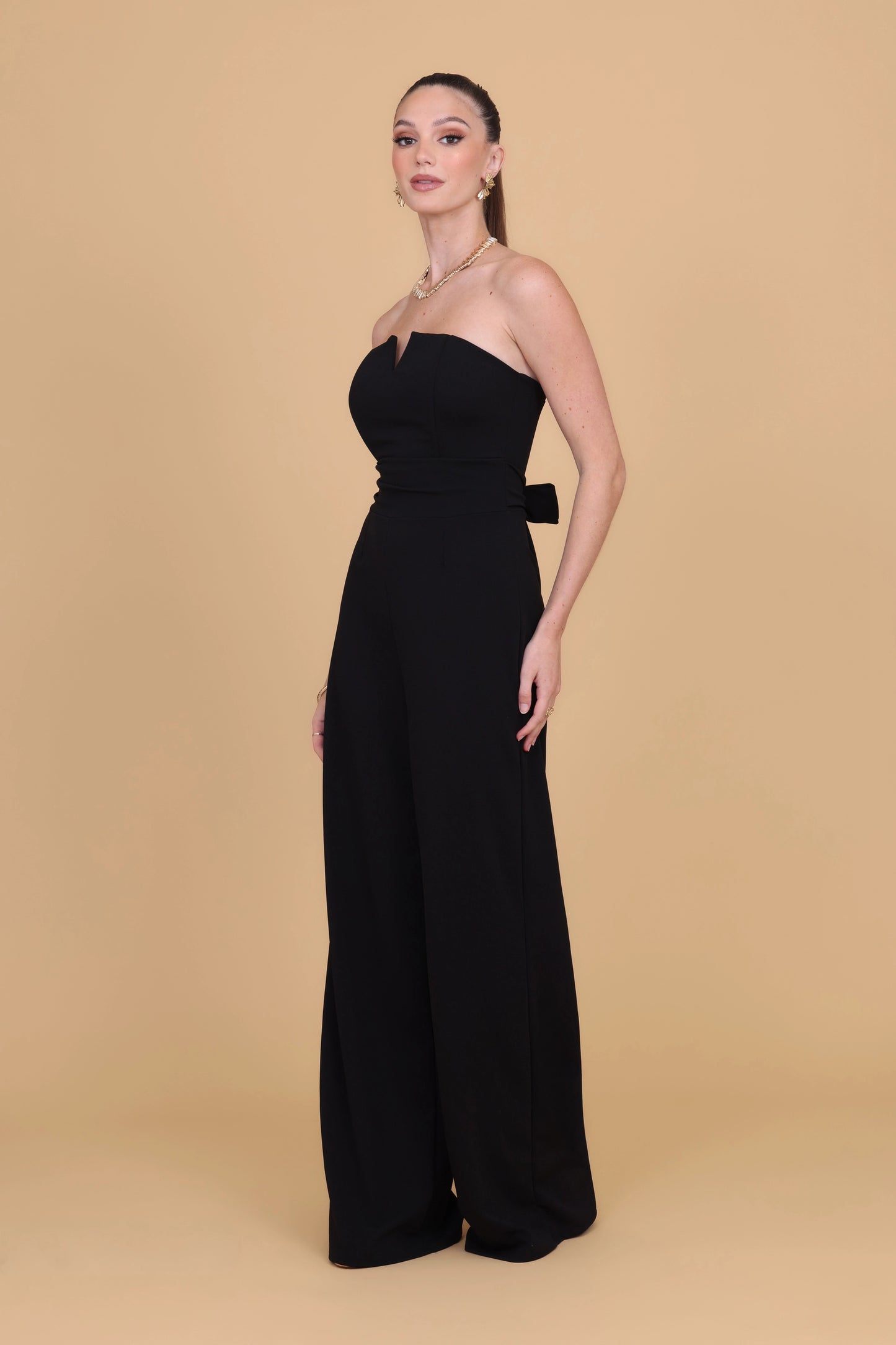 TASMINA Black Jumpsuit