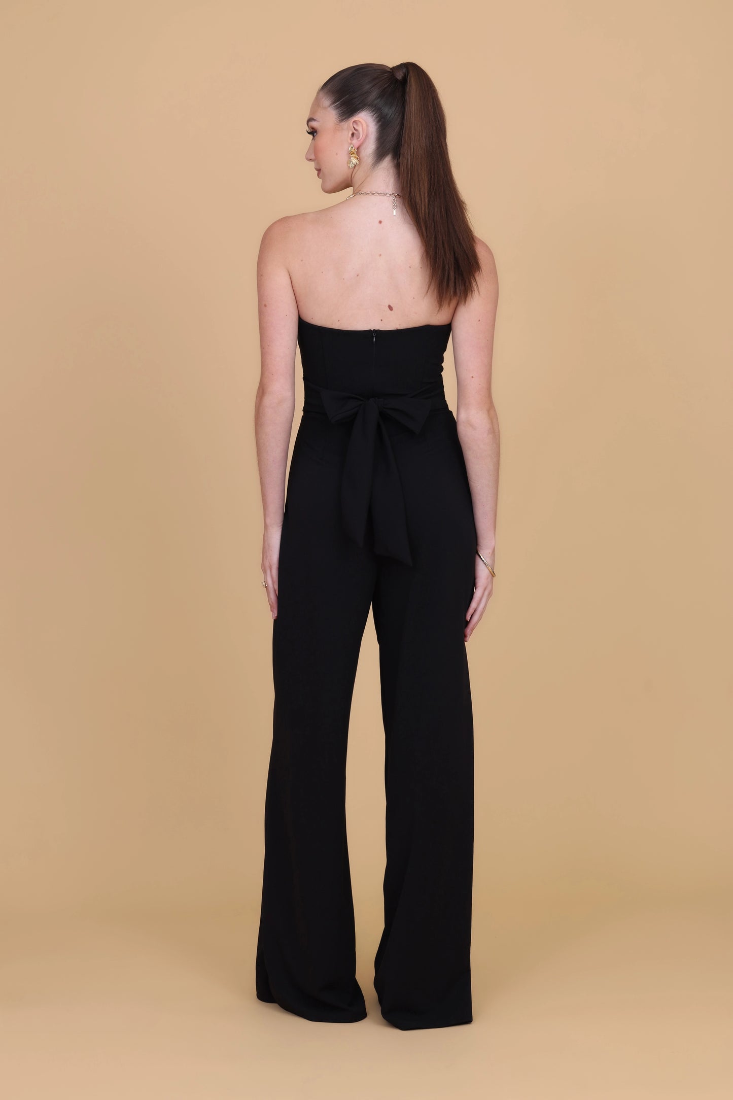 TASMINA Black Jumpsuit
