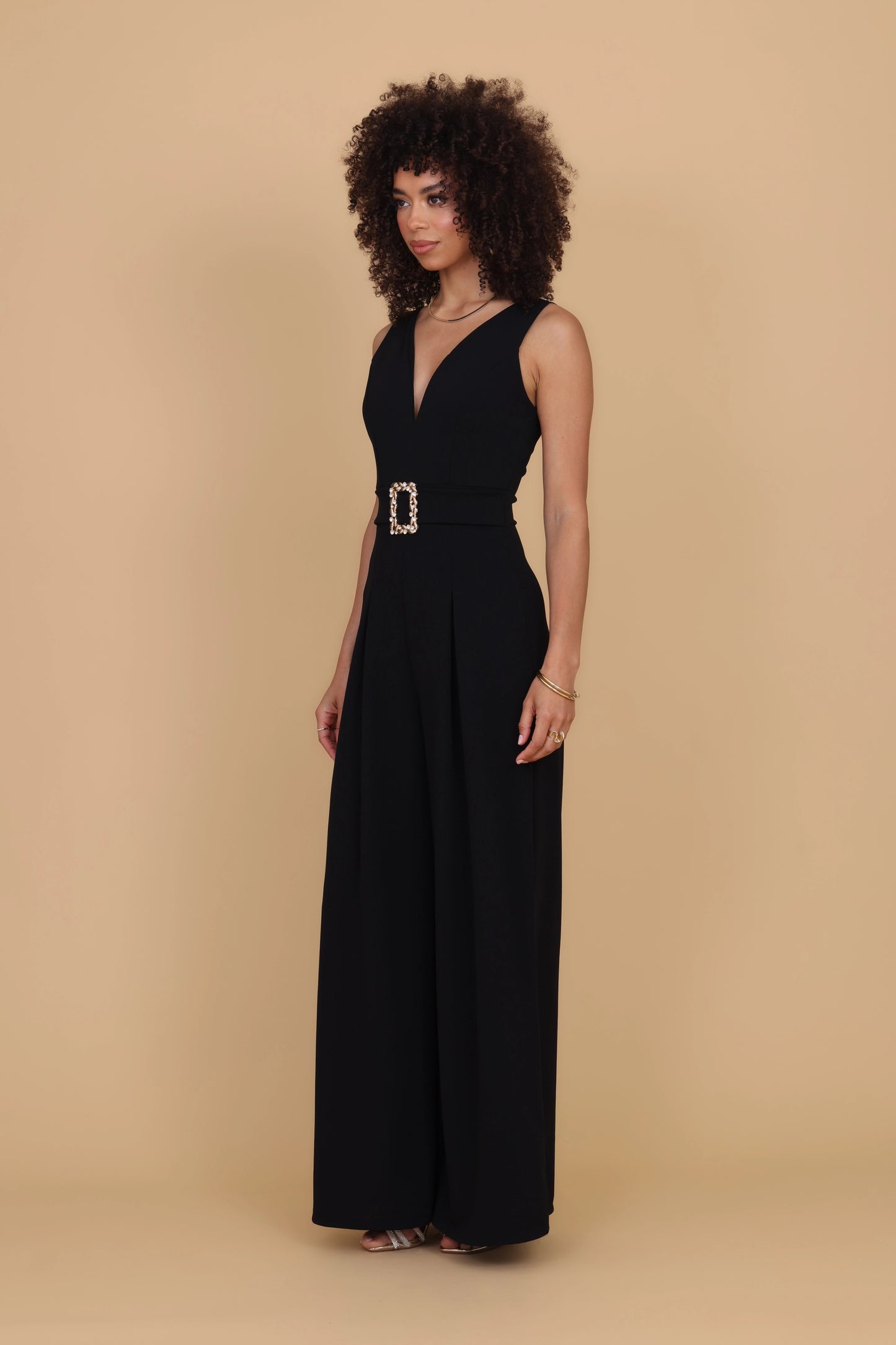 RENNIE Black Jumpsuit