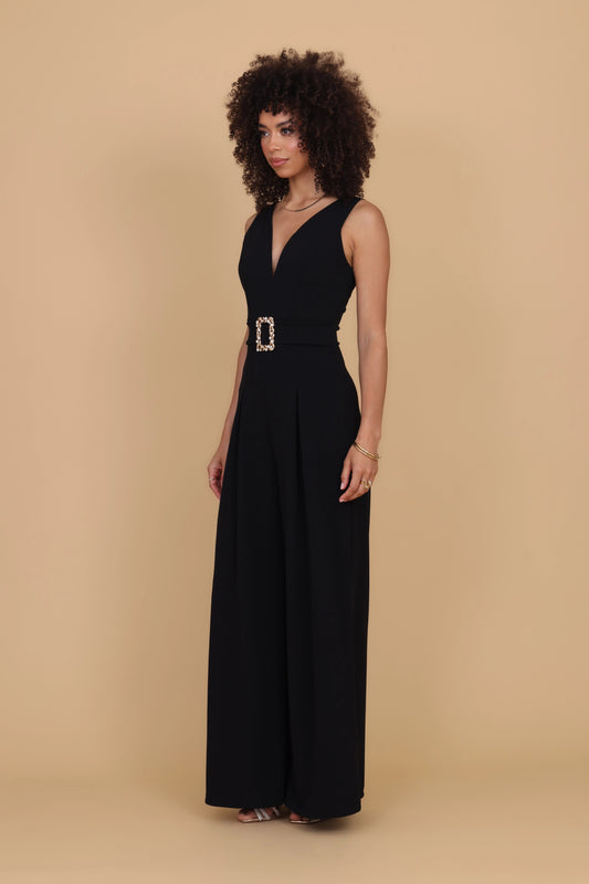 RENNIE Black Jumpsuit