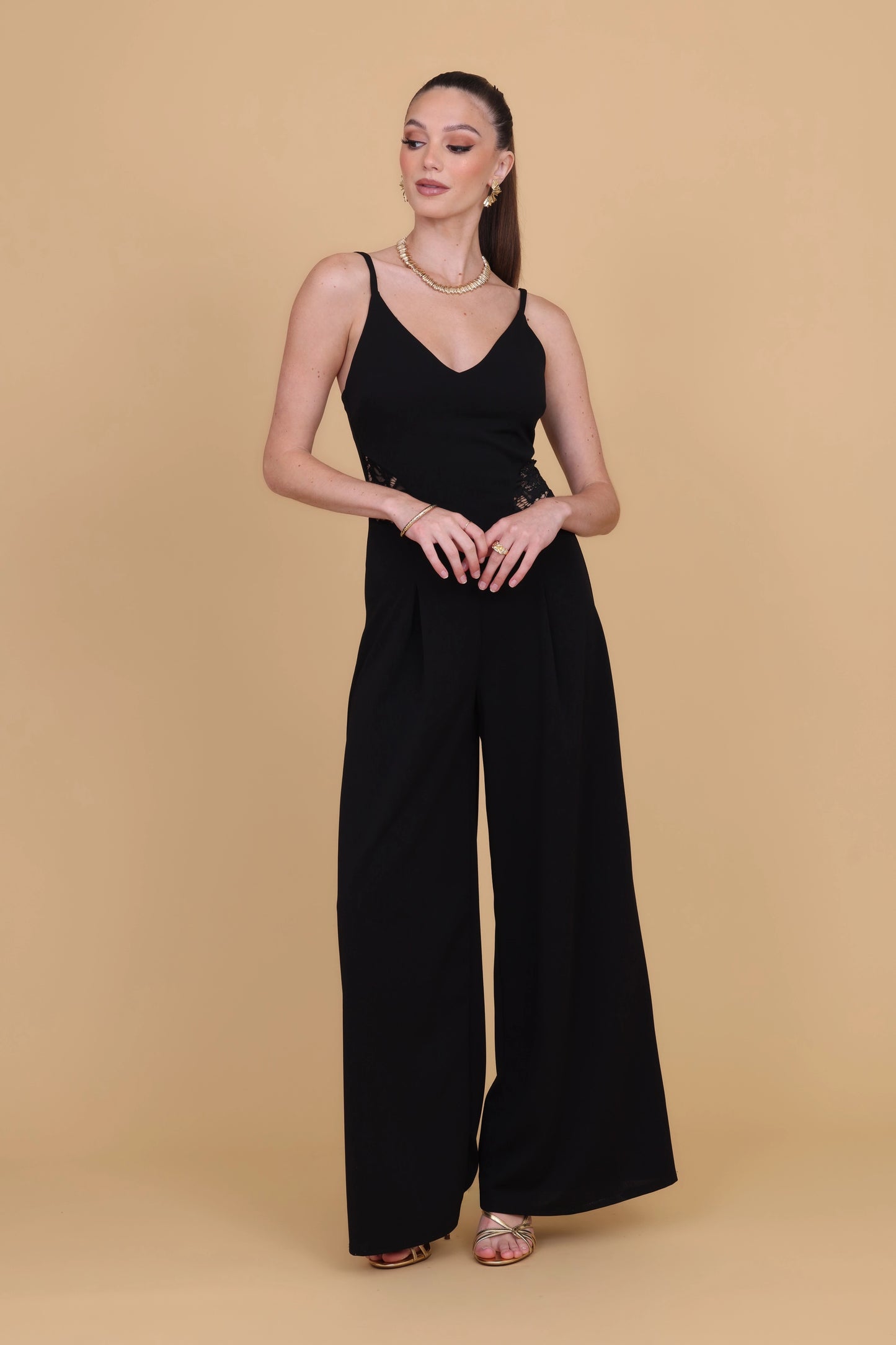 LYDIA Black Jumpsuit