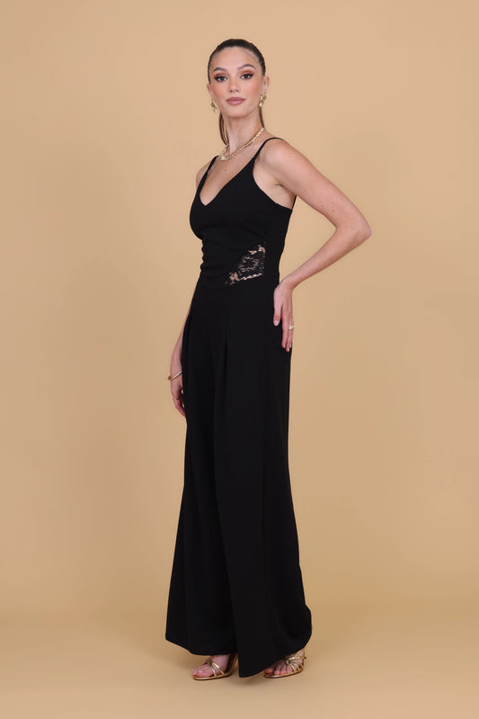 LYDIA Black Jumpsuit