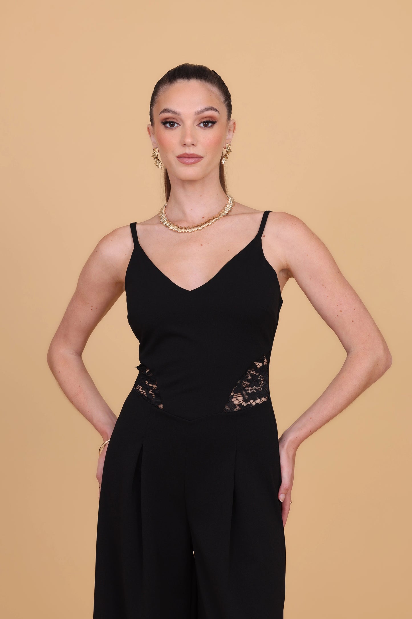 LYDIA Black Jumpsuit