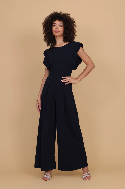 FRANCESCA Navy Jumpsuit