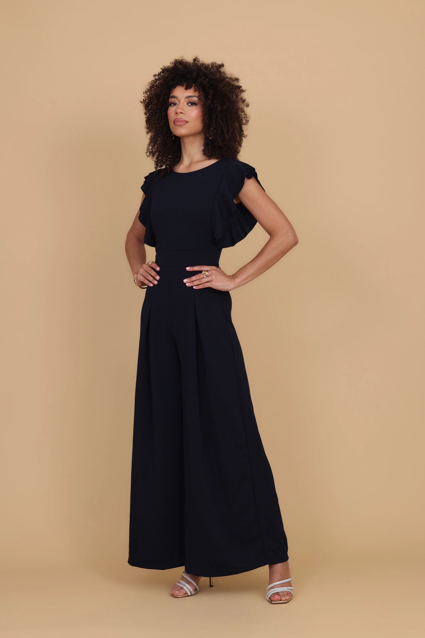 FRANCESCA Navy Jumpsuit