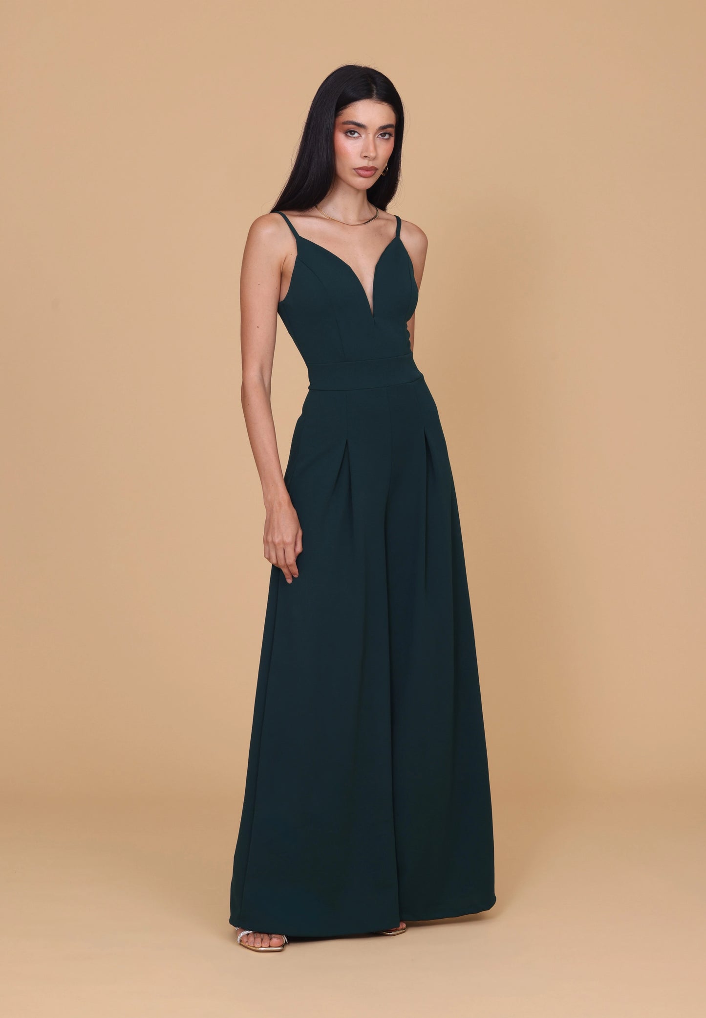 HAVANA Forest Green Jumpsuit
