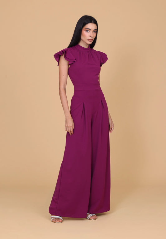 ASHLEY Plum Jumpsuit