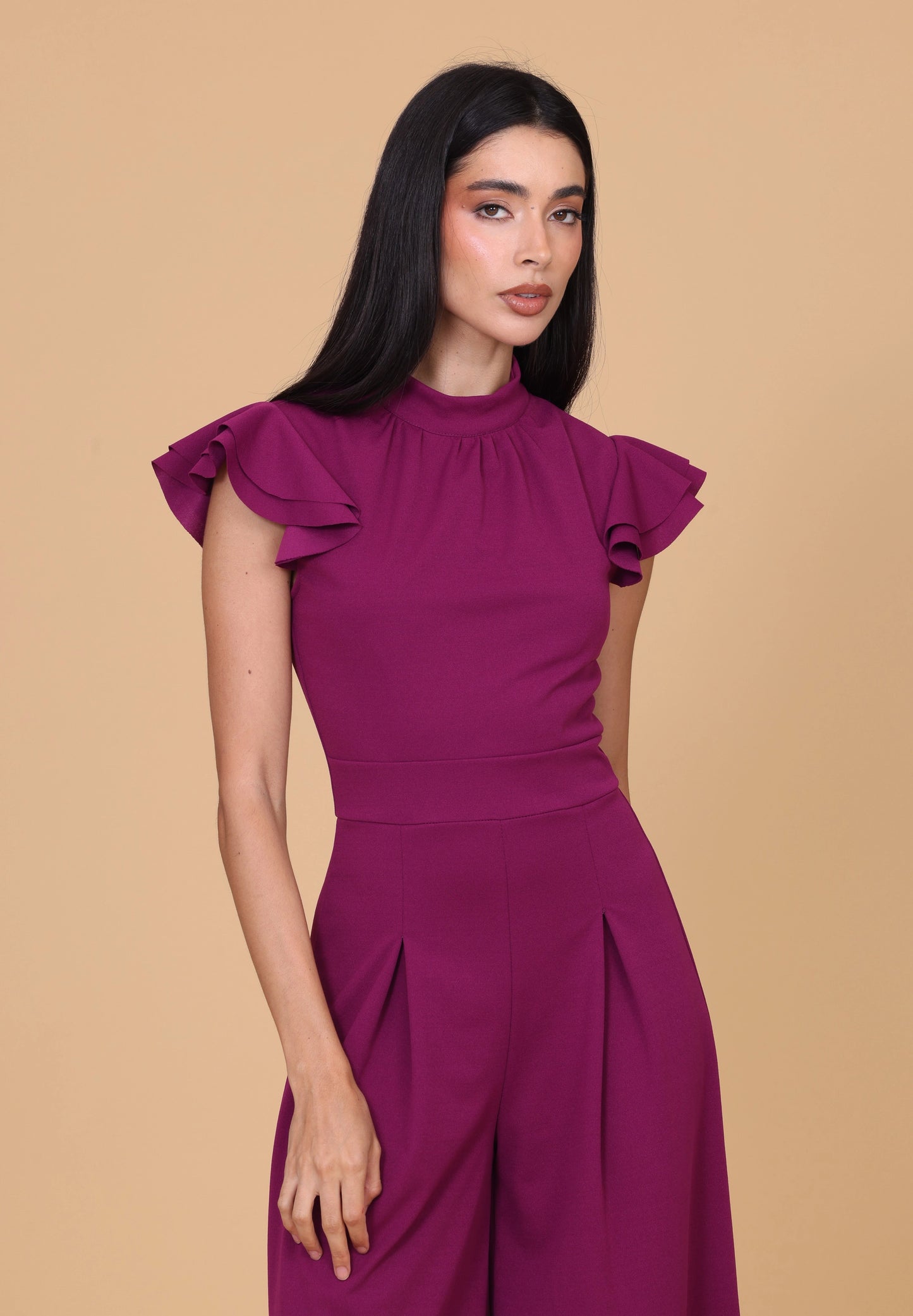 ASHLEY Plum Jumpsuit
