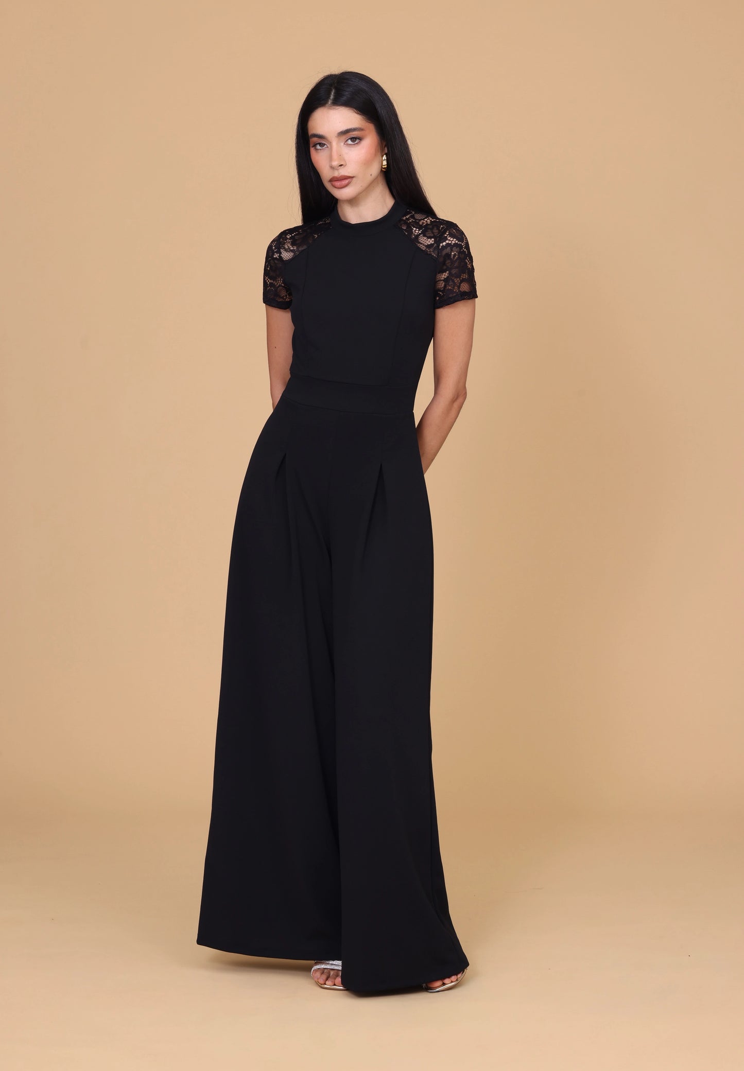 BELLA Black Jumpsuit