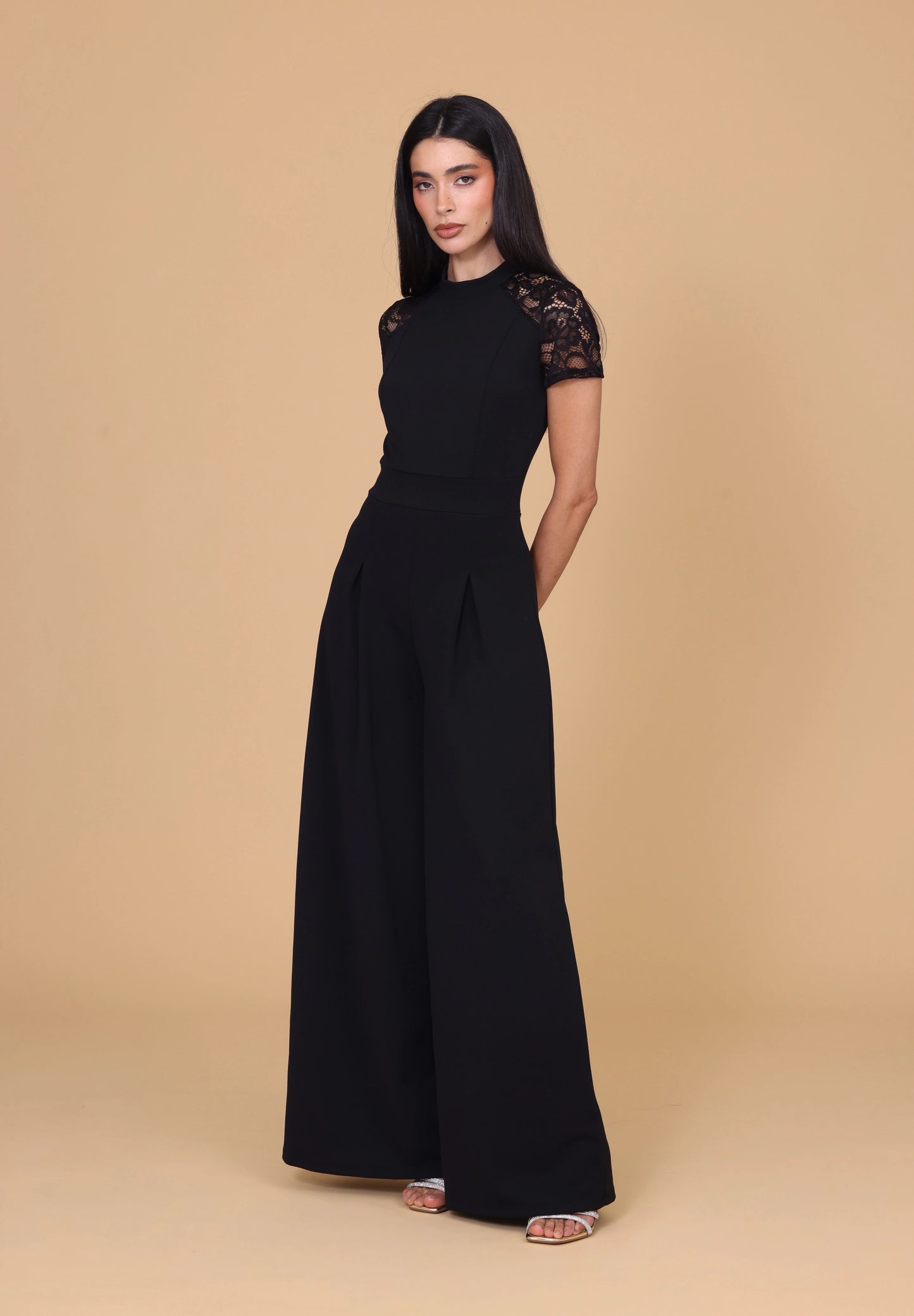 BELLA Black Jumpsuit