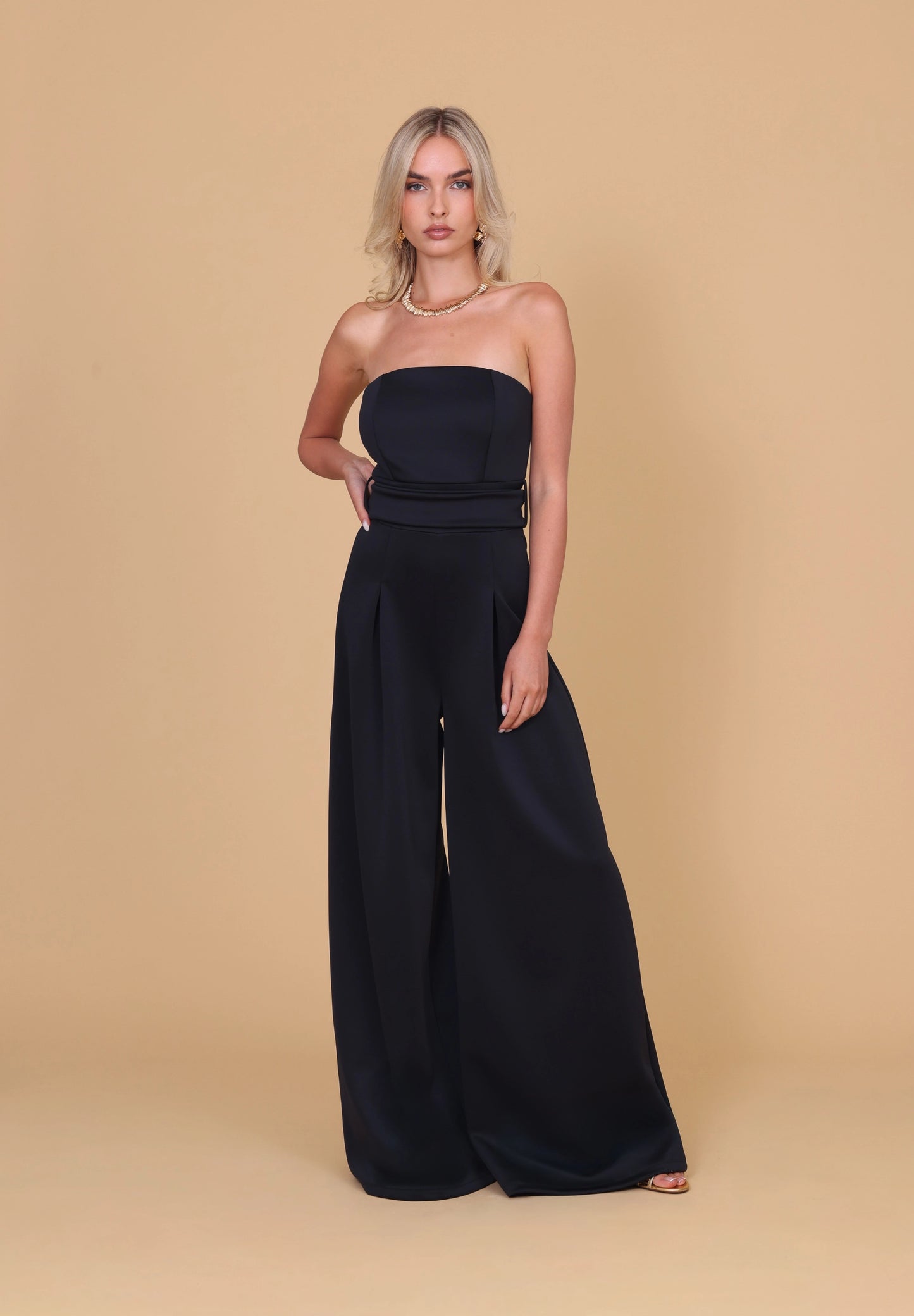 DONNA Black Jumpsuit