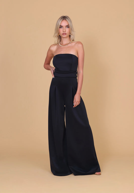 DONNA Black Jumpsuit