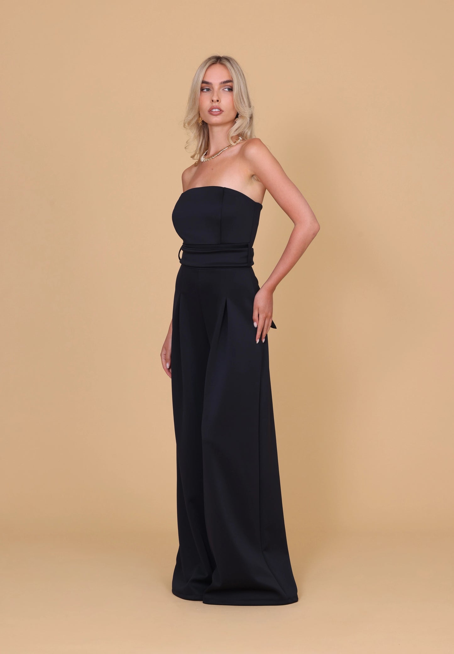 DONNA Black Jumpsuit