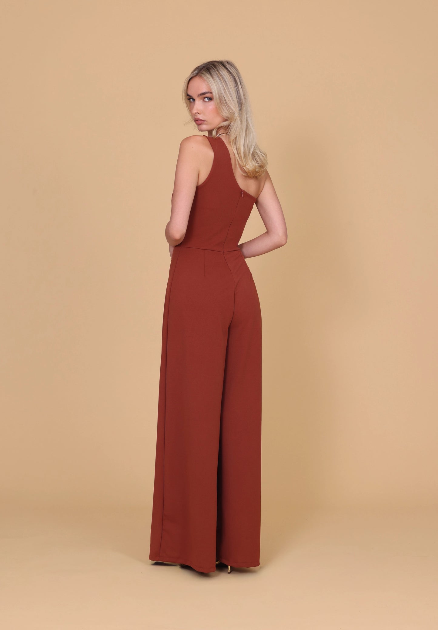 HOPE Autumn Brown Jumpsuit