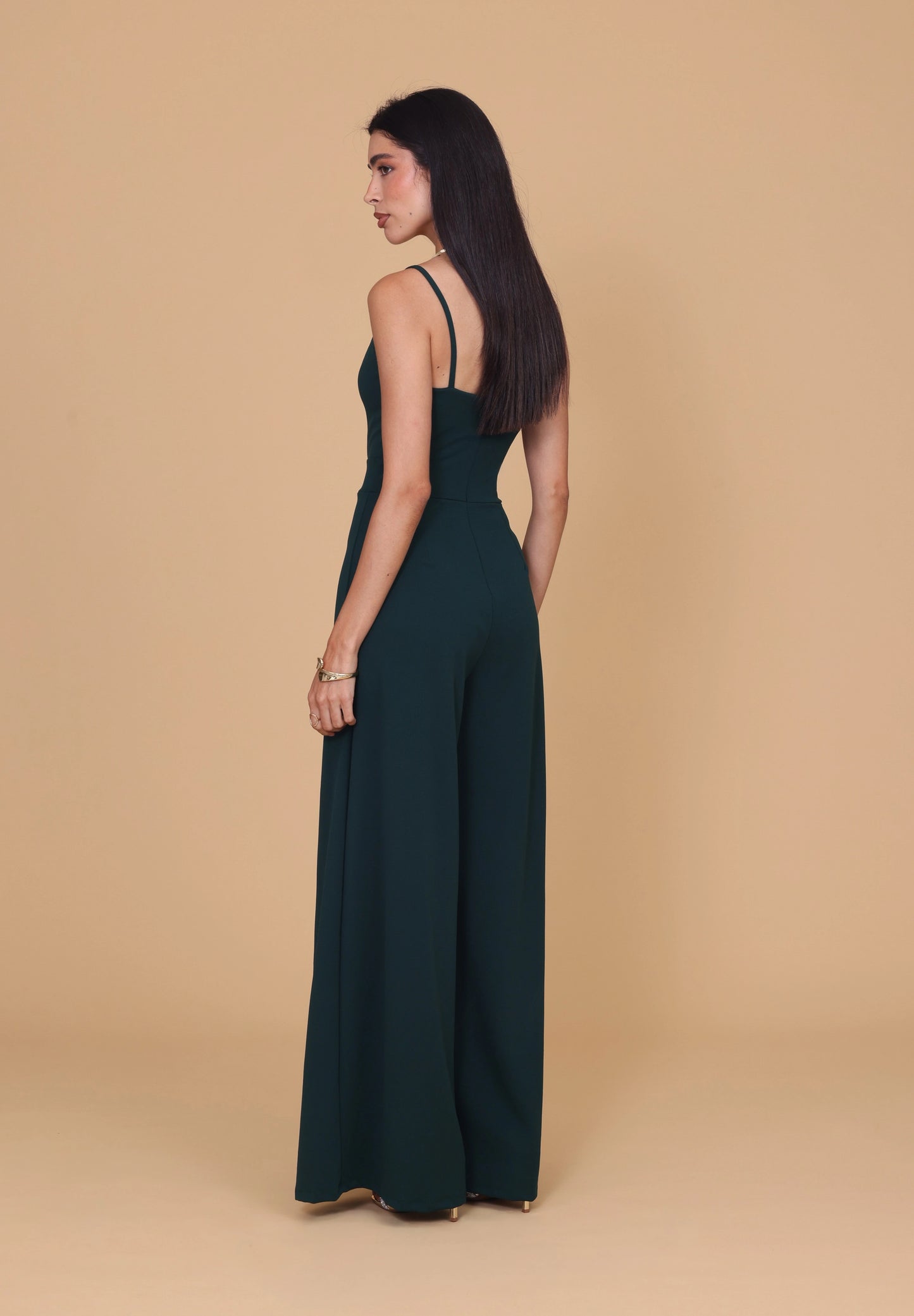 HAVANA Forest Green Jumpsuit