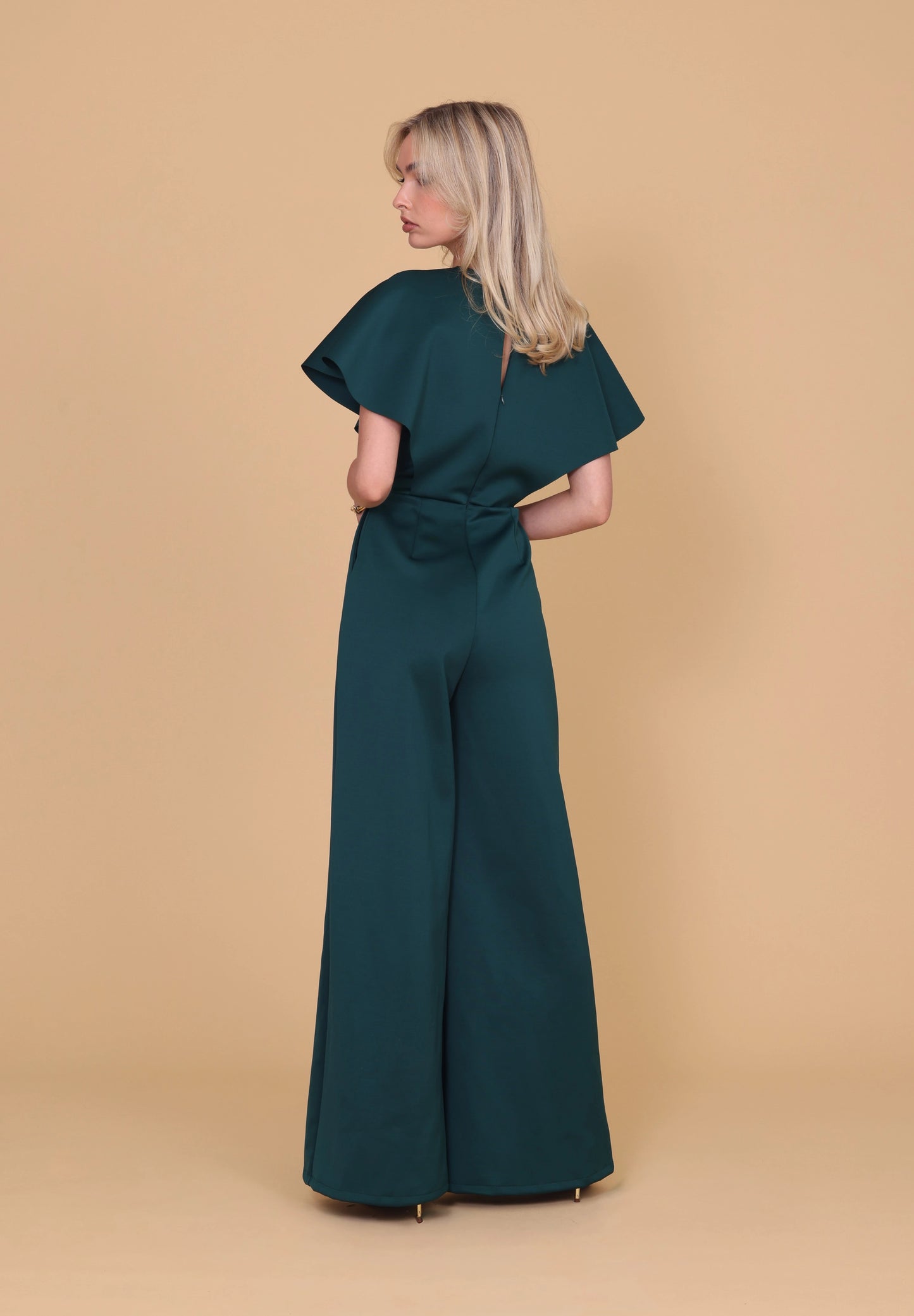 BETTY Forest Green Jumpsuit