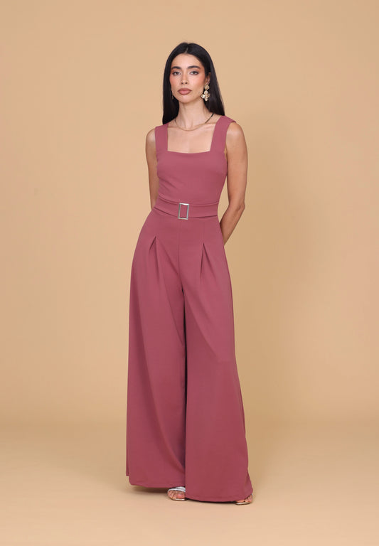 ASH Dark Mauve Pink Jumpsuit