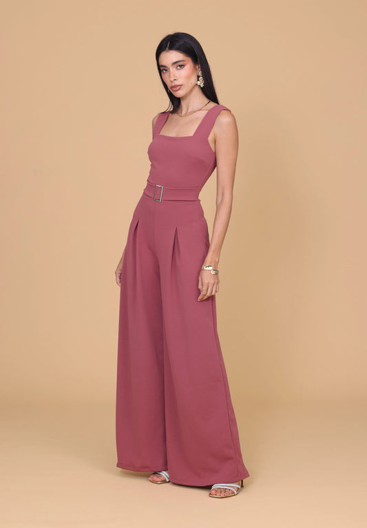 ASH Dark Mauve Pink Jumpsuit