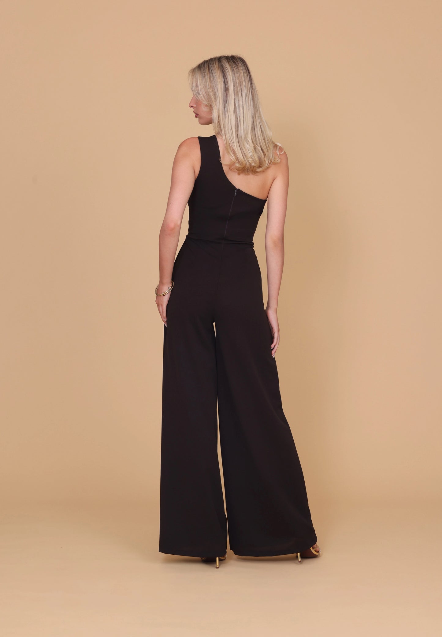 FLEUR Dark Brown Jumpsuit