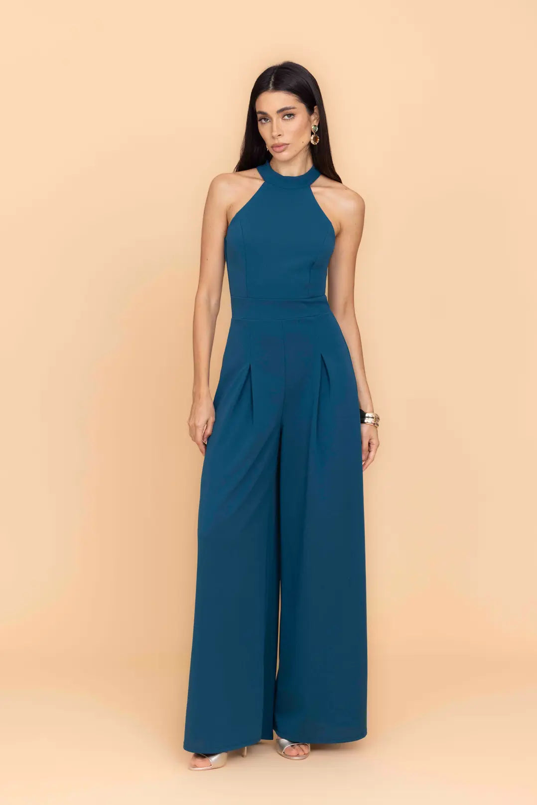 LEILA Dark Teal Jumpsuit