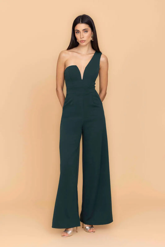 FLEUR Emerald Green Jumpsuit