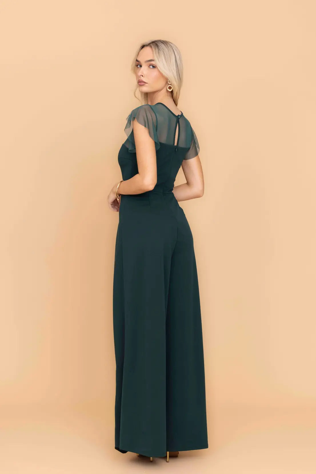BERNICE Forest Green Jumpsuit