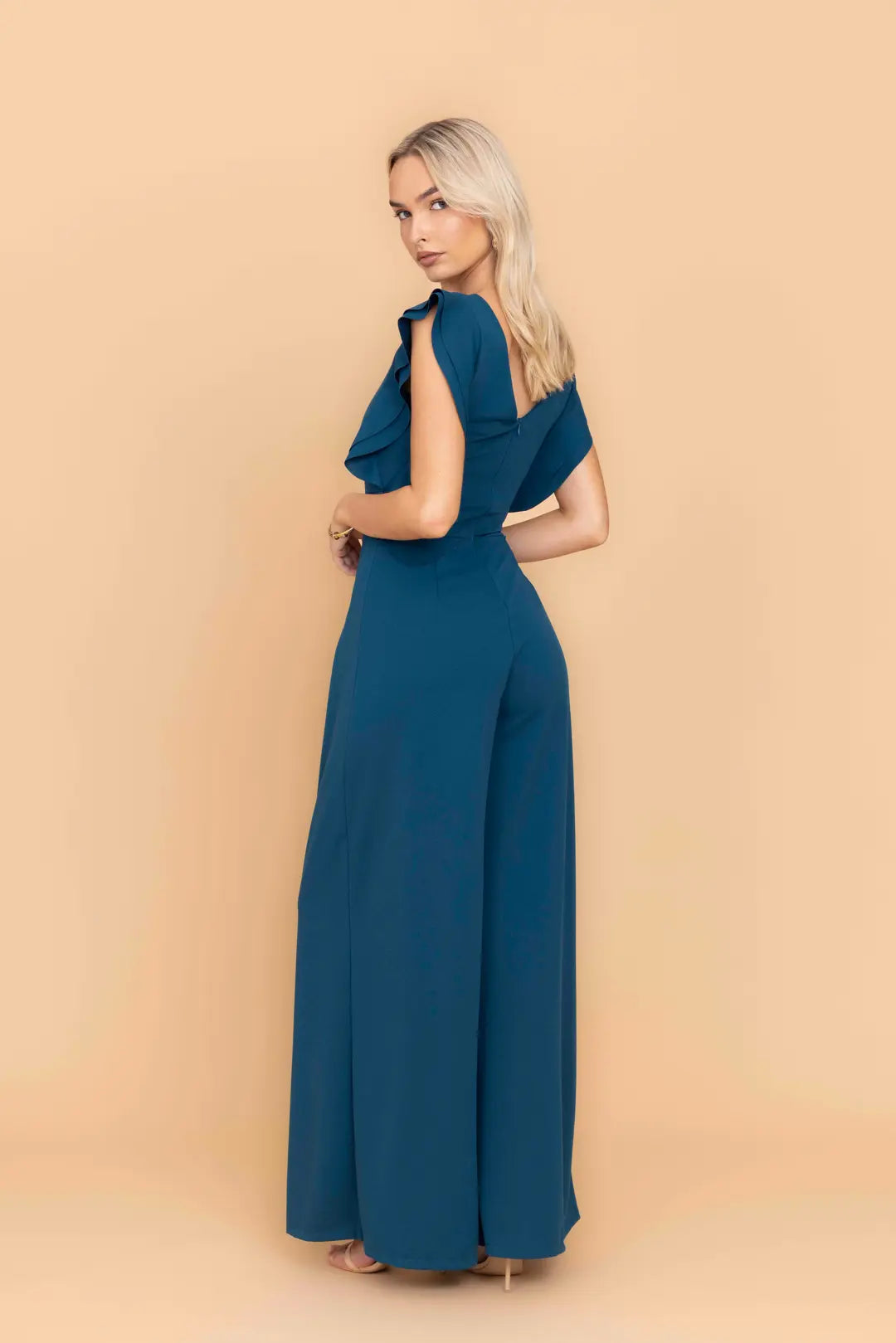 FRANCESCA Dark Teal Jumpsuit